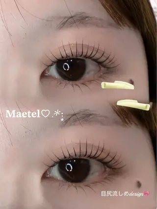 マツエク・マツパ EYE STYLE仙台所属・EYESTYLE仙台 Hiyoriのマツエク・マツパデザイン