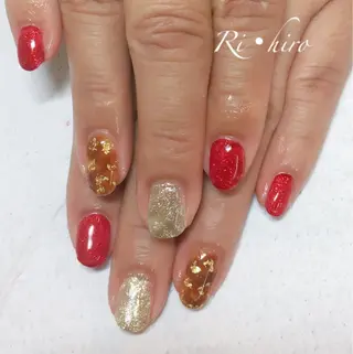 ネイル ネイル＆フラワーサロン〜Ri✦hiro〜鳥栖店所属・HIRATA RIEのネイルデザイン
