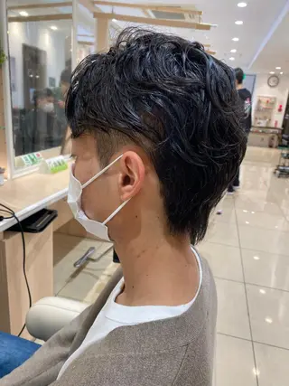 メンズ 🩵波巻き／ツイスパ HARU💎のヘアスタイル