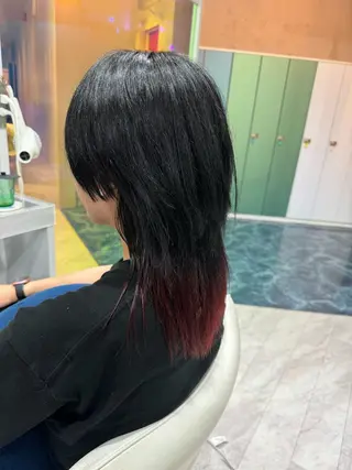 ロング メンズ/レイヤー/ 高田優のヘアスタイル