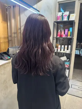 ロング カラー 艶カラー 🤍🫧/makoのヘアスタイル