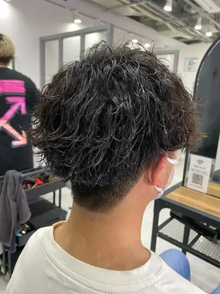 パーマ メンズ 🟣メンズパーマ 川端 永遠🟣のヘアスタイル