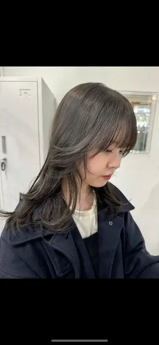 セミロング hyuga/パーマ /ニュアンスパーマのヘアスタイル
