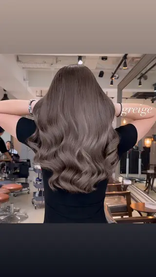 ロング カラー 💜ハイトーン💛 マジカルかいちゃんのヘアスタイル