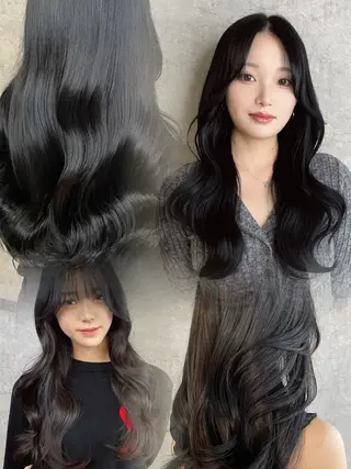 ロング トレンド韓国ヘア 🇰🇷のんのヘアスタイル