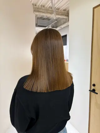 ミディアム Neelu citron所属・田中 樹奈のヘアスタイル