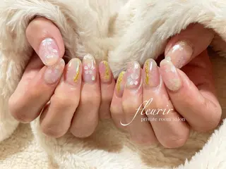 ネイル フルリール 【プライベートサロンのネイルデザイン