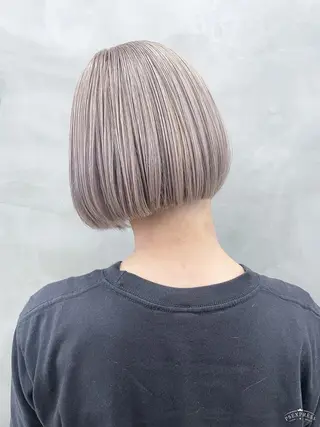 ミディアム カラー パーマ ヘアアレンジ メンズ ハイトーン/レイヤー 🌸さくらのヘアスタイル