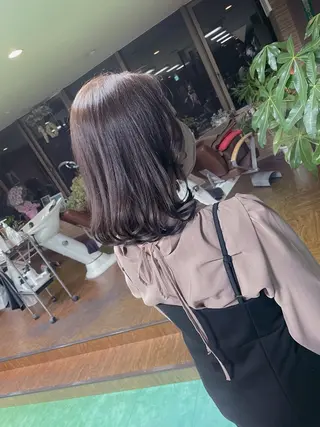 ミディアム カラー 土居 正季のヘアスタイル