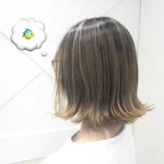 ショート カラー 🌺ウルフカット職人 新垣渚🐺のヘアスタイル