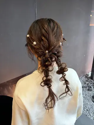 ヘアアレンジ GATE.所属・ちあり ／梅田🎀のヘアスタイル