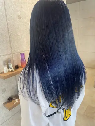 ロング カラー 金森 斗夢のヘアスタイル