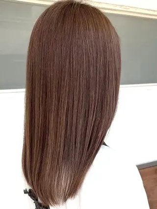 ミディアム カラー alpha松戸 🍓武田さくら🦊のヘアスタイル