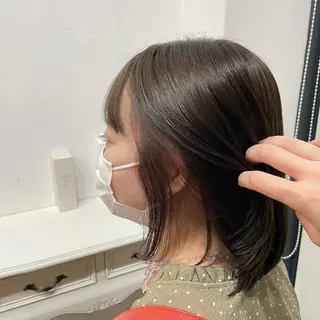 ミディアム カラー Hair&Make Rin所属・田原春 花梨のマツエク・マツパデザイン