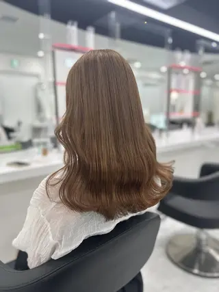 カラー 🎀春色韓国ヘア❤︎ THEATER🎀のヘアスタイル