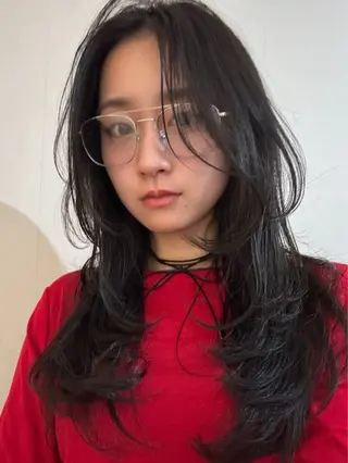 ロング ✨️ストレート ✨️髪質改善のヘアスタイル