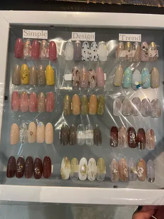 ネイル Dress nail & eyelash 梅田所属・藤村 優華のネイルデザイン