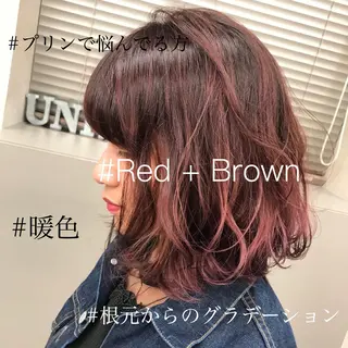 ショート カラー ヘアアレンジ TONE所属・透明感カラー/ 韓国ヘア/縮毛矯正のヘアスタイル