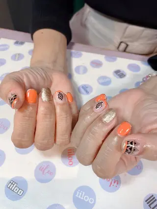 ネイル iiloo aromaworksのネイルデザイン