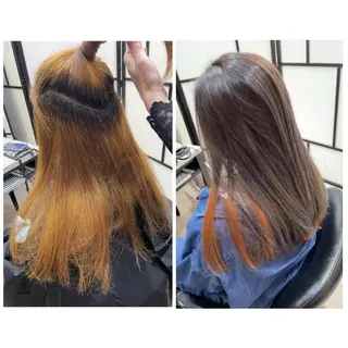 ロング カラー 福見 美保のヘアスタイル