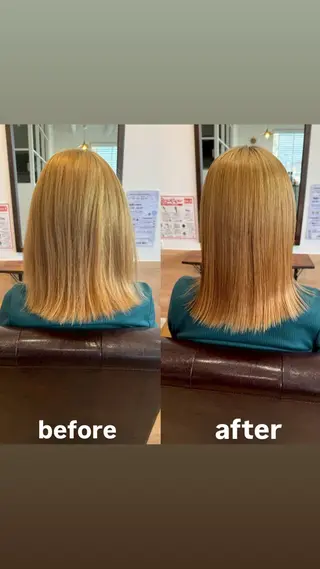 セミロング haru所属・ha✄﻿ru / suzukaのヘアスタイル