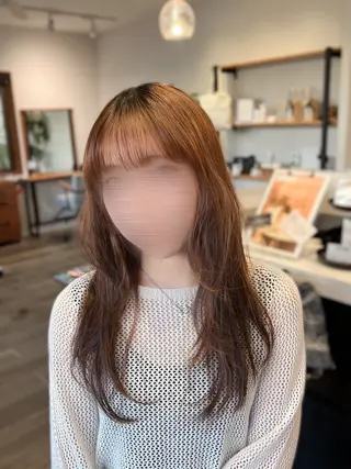 ロング shampoo hair salon所属・🫧レイヤー/透明感 カラー/Ryukaのヘアスタイル
