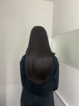 ロング カラー 🖤:抜け感×大人 透明感カラー/Aoiのヘアスタイル