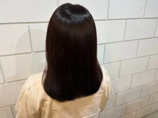 ミディアム カラー 土屋 梓咲のヘアスタイル