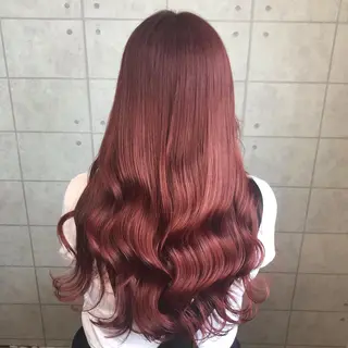 ロング カラー knock【ノック】所属・烏丸韓国ヘア🇰🇷 ayaka🎀のヘアスタイル