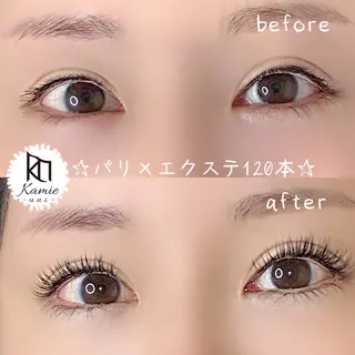 マツエク・マツパ Kamie-uni wakoのマツエク・マツパデザイン