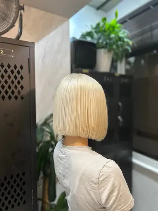 ミディアム 透明感カラー/似合 わせカット🤍ヒナタのヘアスタイル