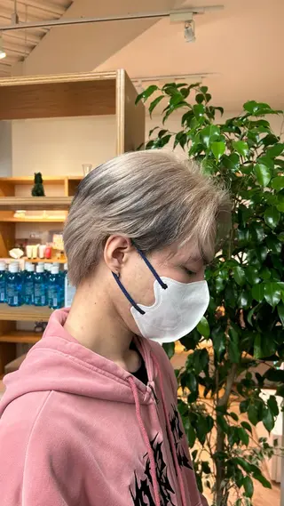 ショート カラー メンズ 暖色カラー/ フクダ モエ🐿のヘアスタイル