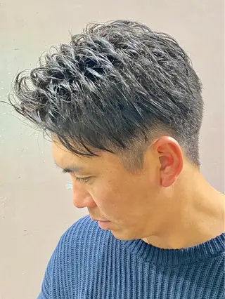 カラー ヒロ銀座barber shop 難波所属・つつみうち ふわりのヘアスタイル