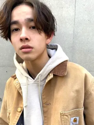 パーマ メンズ green登戸所属・𝘕𝘰𝘯 🦄メンズ美容師🦄のヘアスタイル