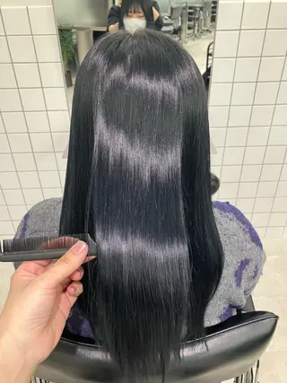ロング カラー GOTODAY シェアサロン梅田NU茶屋町店所属・髪質改善/艶カラー 縮毛矯正/みほのヘアスタイル