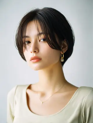 ショート 上原 心のヘアスタイル