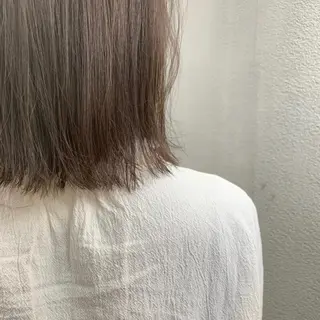 ショート カラー 🌱小顔魅せカット 透明感カラー/泉綺のヘアスタイル