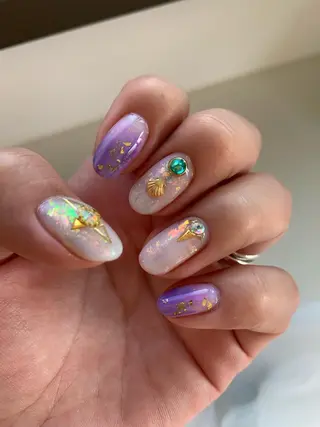 ネイル 大崎 奈々のネイルデザイン