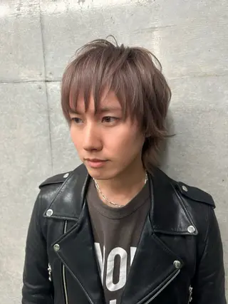 ショート カラー メンズ アンリ【Henri】所属・原宿アンリ 山下卓也のヘアスタイル