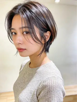 ショート カラー 髪質改善/ハイライト /透明感近藤大二郎のヘアスタイル