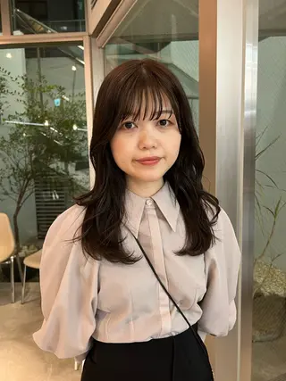 セミロング FILMS shibuya所属・ayaka 🍀のヘアスタイル