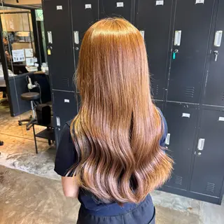 ロング カラー OUD尼崎 KAO🍀🫧のヘアスタイル