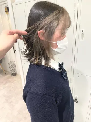 ショート カラー 田中大星 /ボブ 縮毛矯正のヘアスタイル