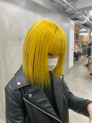 ショート カラー yiye 青山所属・無料カットモデル募集 🌱ひょうがのヘアスタイル