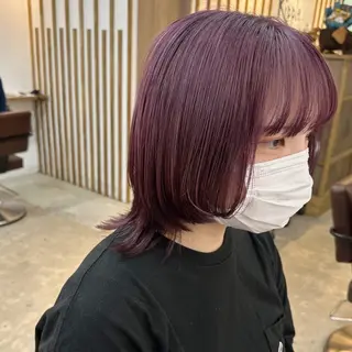 セミロング カラー 🫧FEAT. ／Rikka 🫧のヘアスタイル