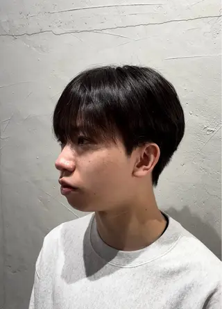 ショート メンズ/柏/パーマ/ チハヤのヘアスタイル