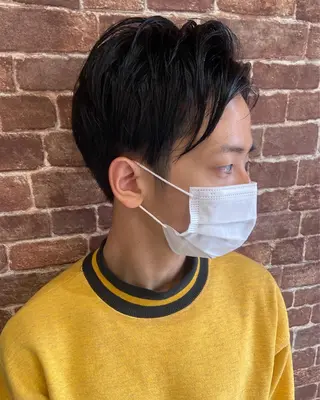 ショート カラー パーマ ヘアアレンジ メンズ キッズ ネイル マツエク・マツパ アイブロウ times salon名駅所属・久木原 ゆりのヘアスタイル