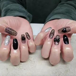 ロング Rich to 豊橋店所属・Rich to 河合のネイルデザイン