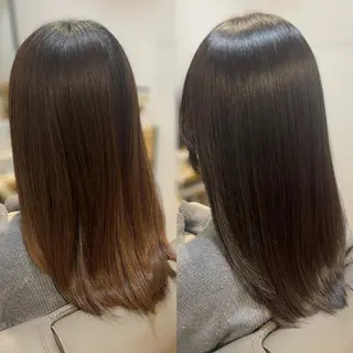 セミロング 髪質改善 suzukiのヘアスタイル