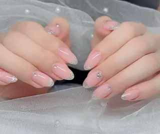 ネイル 🎀PG🩵 ネイルサロンのネイルデザイン